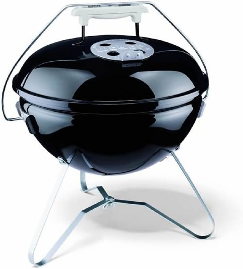 Weber Smokey Joe Premium 14-Inch Portable Grill, Black
