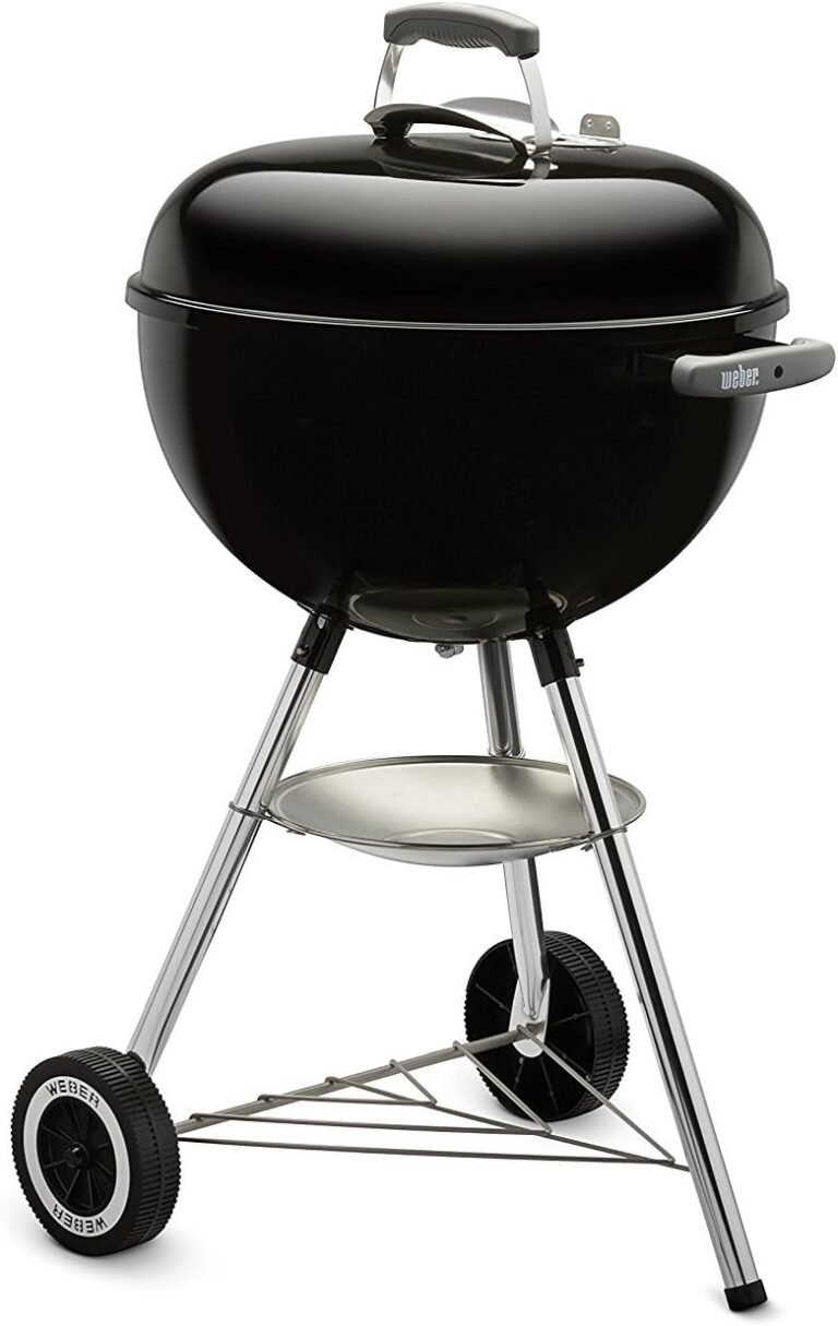 Weber Original Kettle Charcoal Grill for Outdoor Cooking and Barbecue, 18-Inch, Black