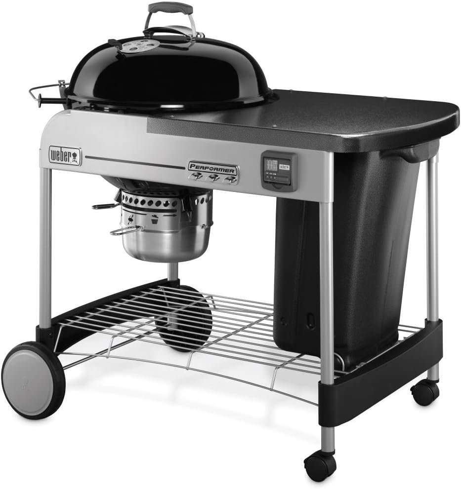 Weber Performer Premium Charcoal Grill, 22-Inch, Black
