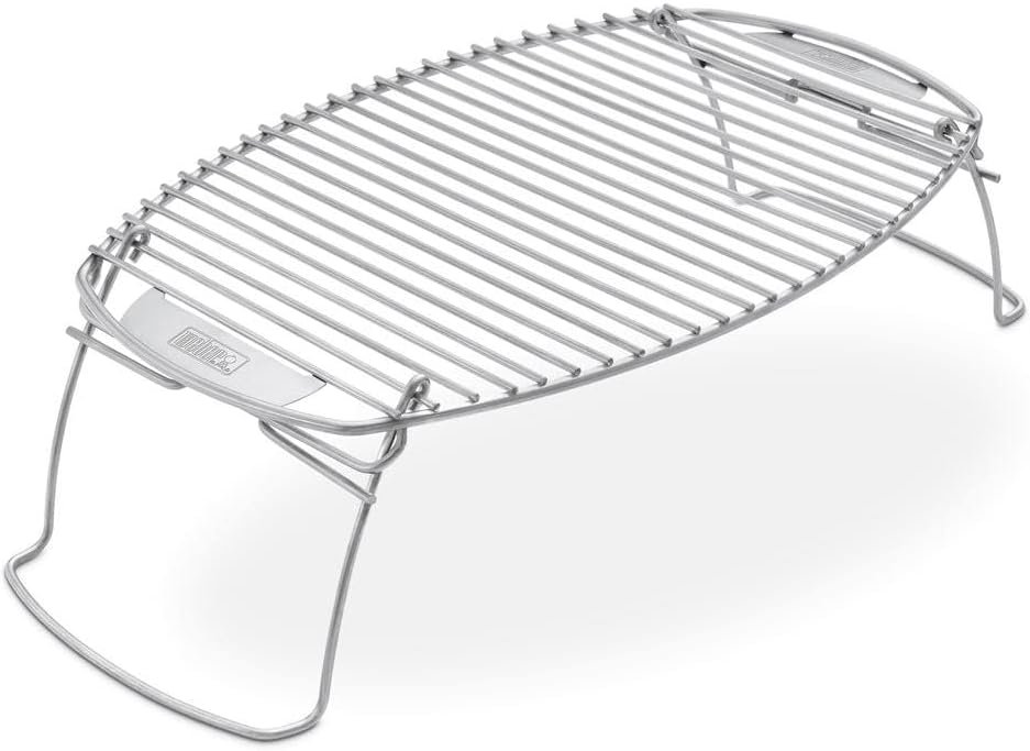 Weber Stephen Products 22" x 12" Expansion Grilling Rack, Multicolor