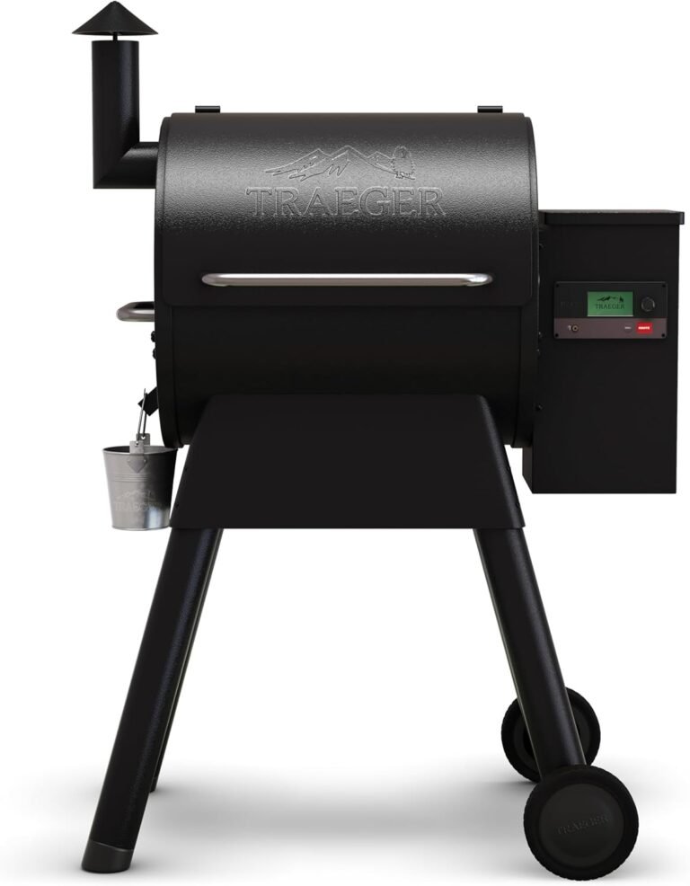 Traeger Grills Pro 575 Wood Pellet Grill & Smoker with Wifi, App-Enabled, Black