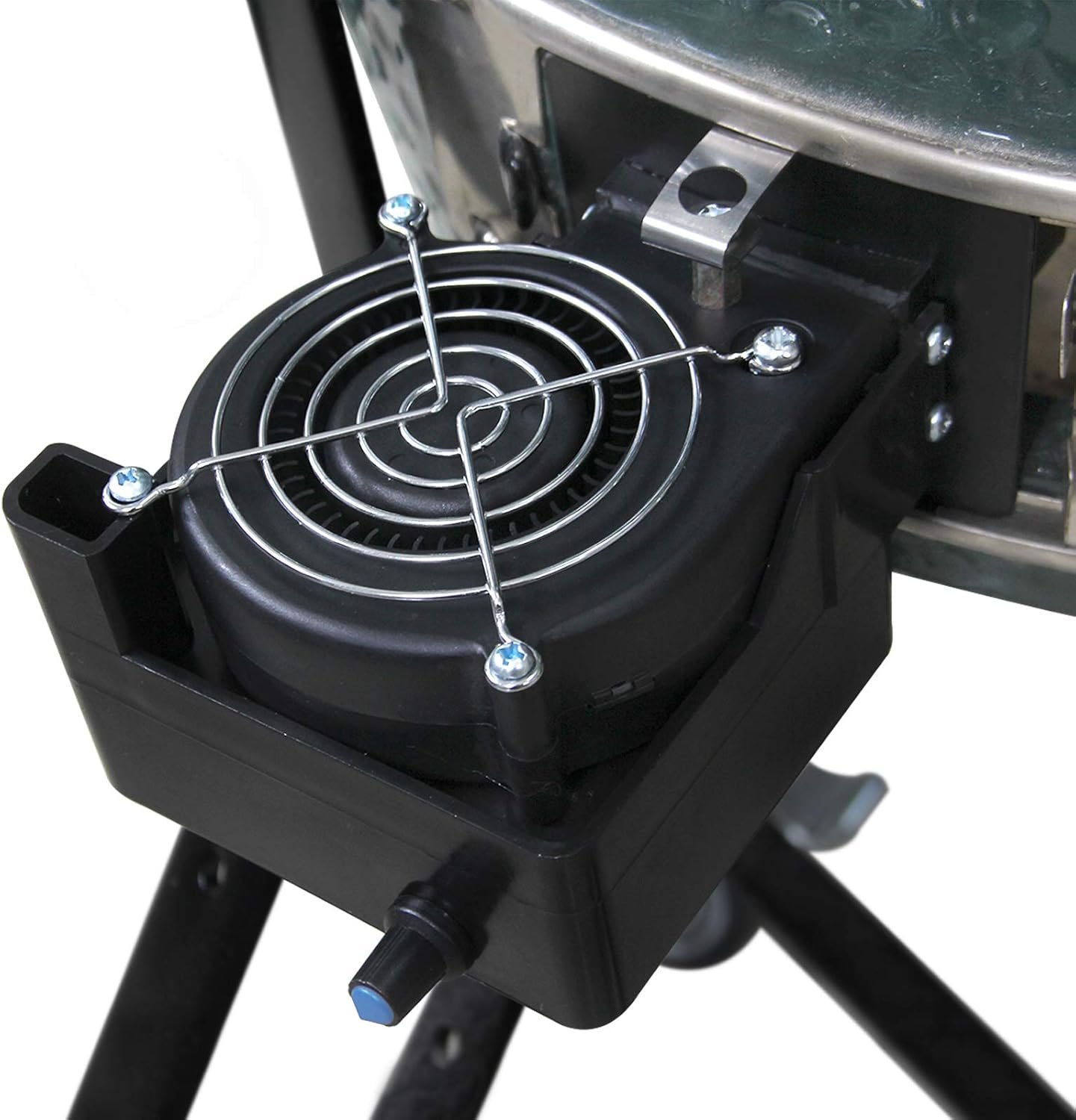 DC12V BBQ Fire Starter Air Blower Cooking Blower Big Green Egg Grill Fan for Big Green Egg Kamado Joe Classic,Shorten The Time of Ignite The Charcoal (Upgrade Version)