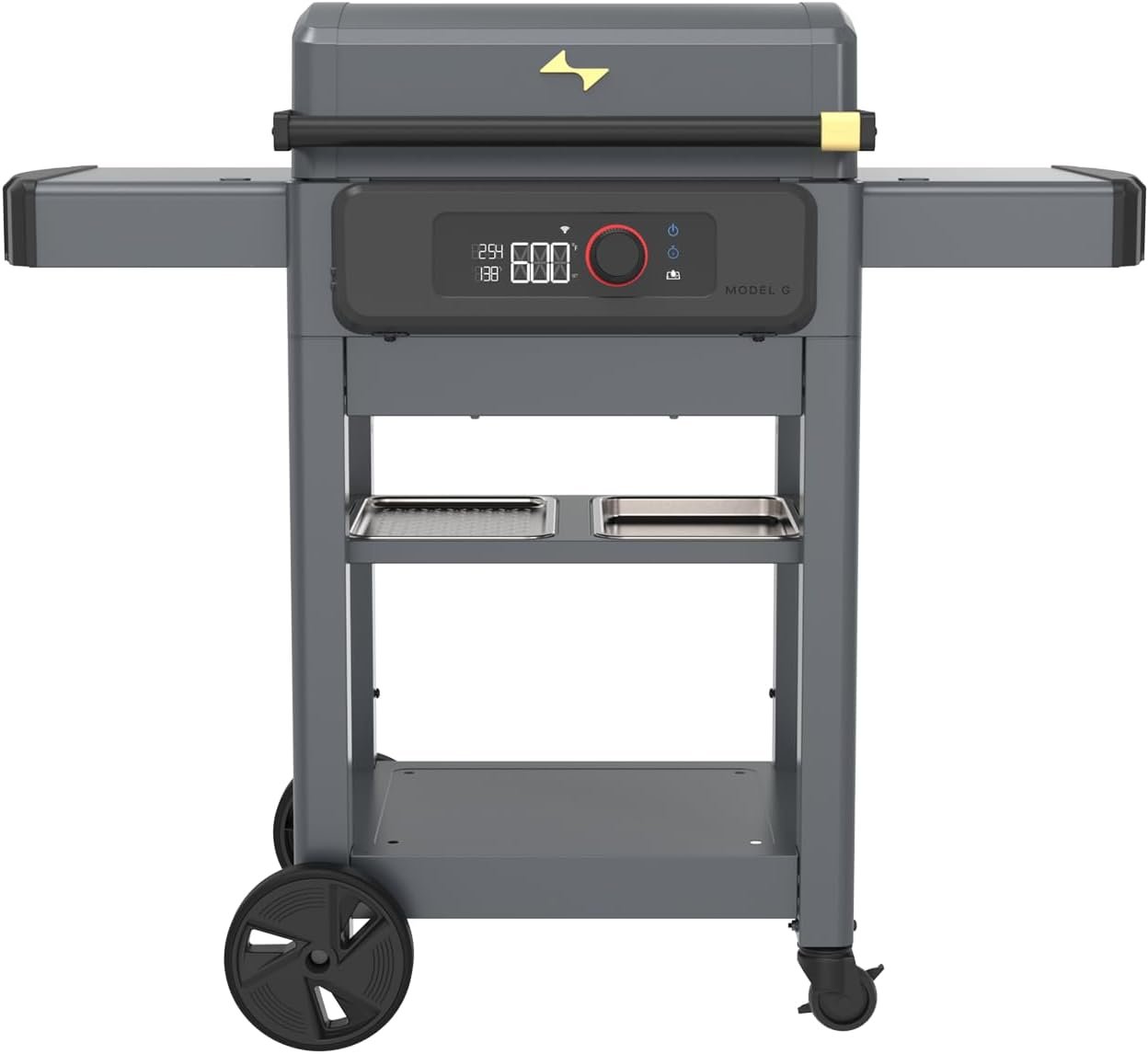 Current Model G Griddle, Smart Electric Outdoor Flat Top BBQ Grill with 200°F to 600°F Range for Searing & Roasting, Digital Precision, Apartment-Friendly & Weather-Resistant