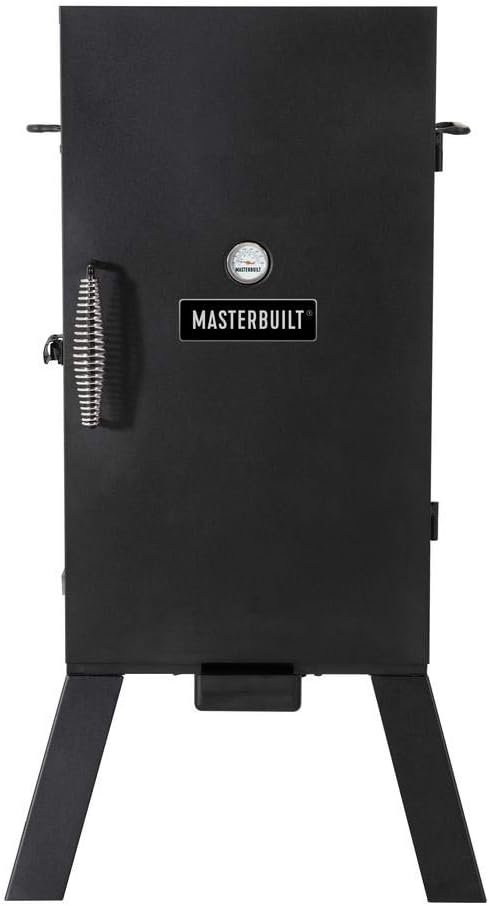 Masterbuilt 20070210, 30 inch, MB20070210 Analog Electric Smoker with 3 Smoking Racks, 30" Black (Old Version)
