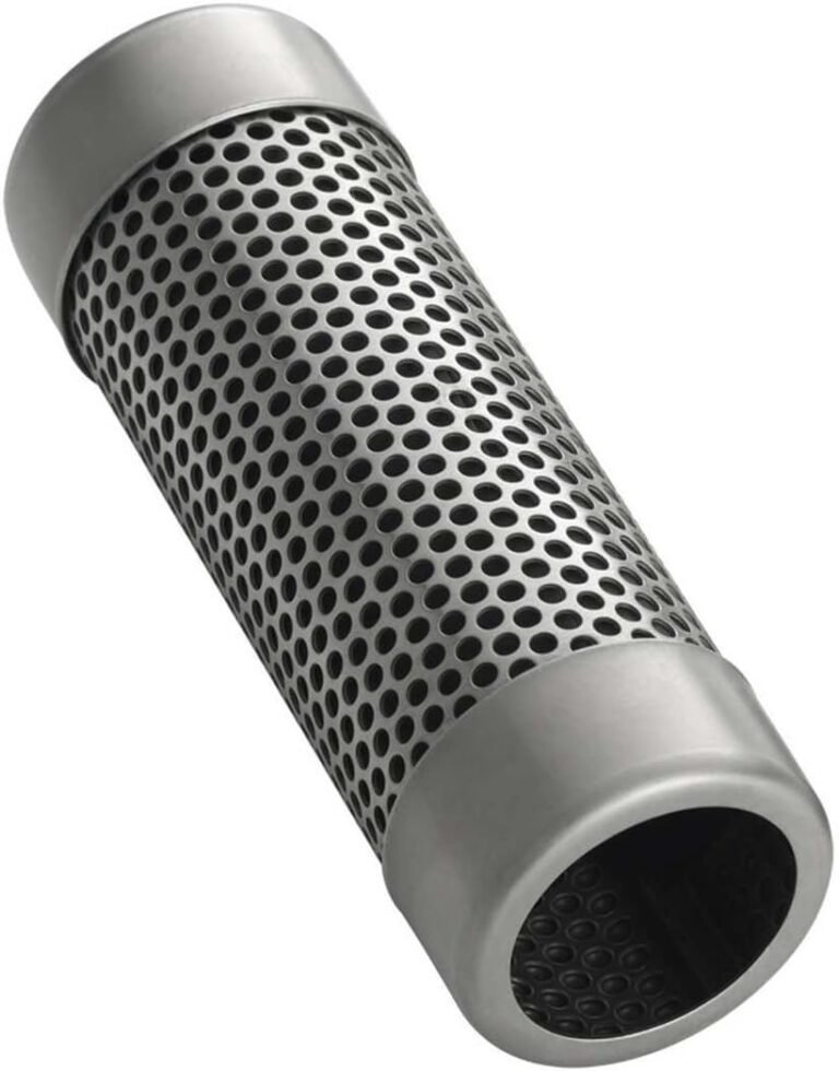 A-MAZE-N AMNTS6 Round Pellet Tube Smoker, Hot or Cold Smoking, 6 Inch