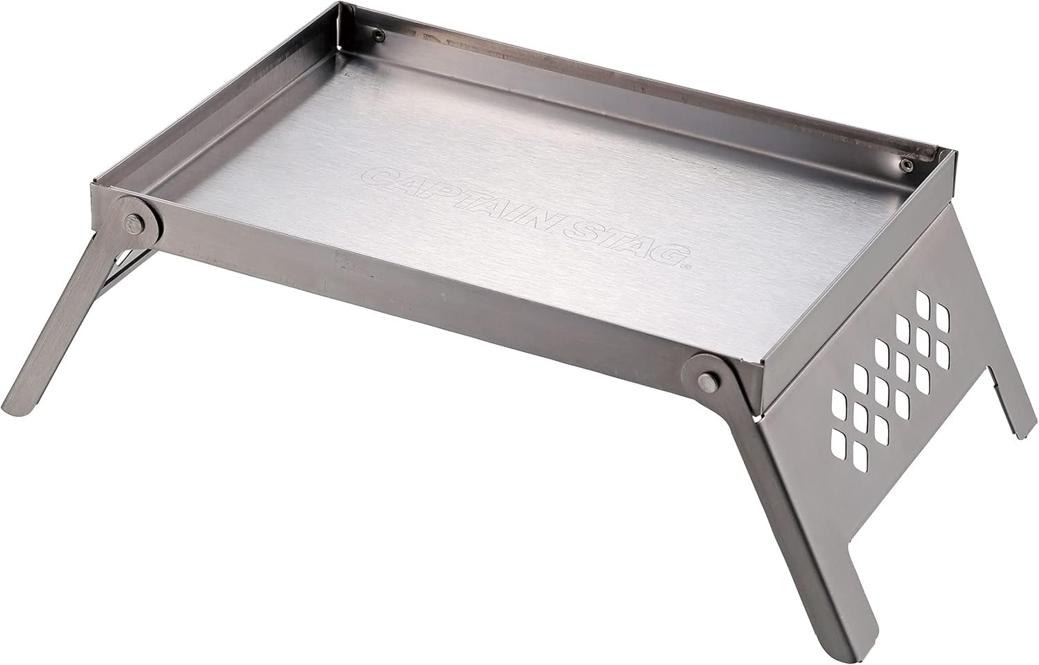 Captain Stag UG-43 3-in-1 Barbecue Stove, Open-Air Grill, Collapsible, Kamado Grill, Smart Grill, B6 Model, Bag Included, 3 Adjustable Levels