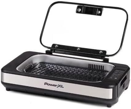 PowerXL Smokeless Grill Elite, AirFlow Technology, Smoke Capture Fan