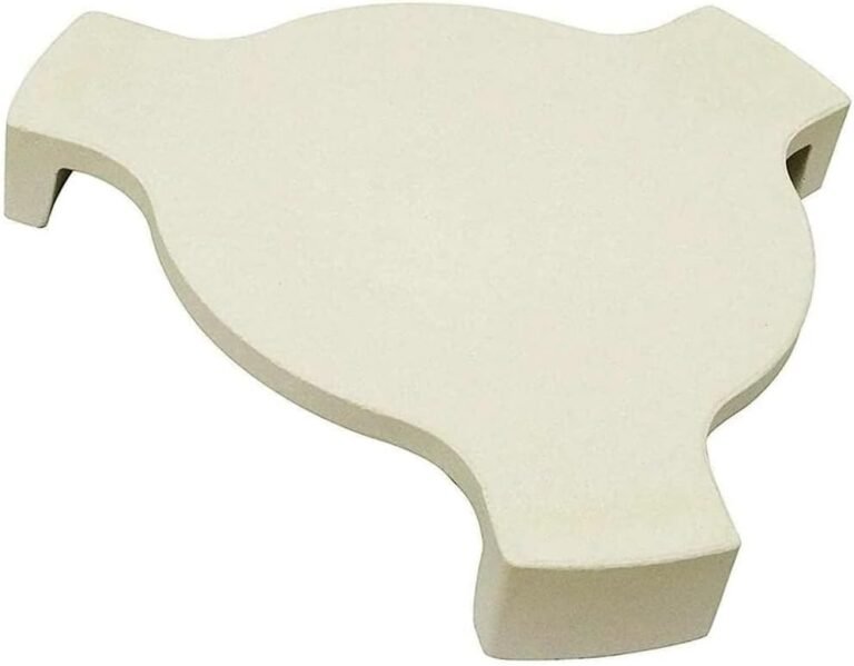 Cmanzhi 20" Heat Deflector for Pit Boss K24, Heat Deflector 60131 for Louisiana Grill K24 Ceramic Charcoal Barbecues, Plate Setter Pizza Stone Smoking Stone Replacement