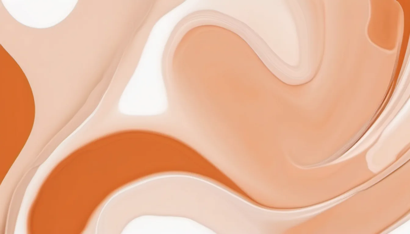 Abstract corner bloom illustration in burnt orange and pale peach on white — decorative header for Gas vs. Charcoal vs. Pellet Grills | Which Fuel System Fits Best?