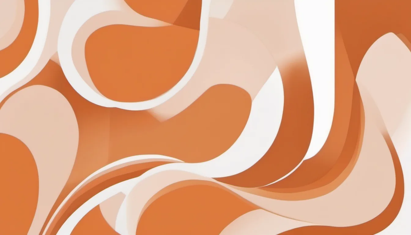 Abstract narrowing funnel illustration in burnt orange and pale peach on white — decorative header for Grill Finder: Match a Grill to How You Cook
